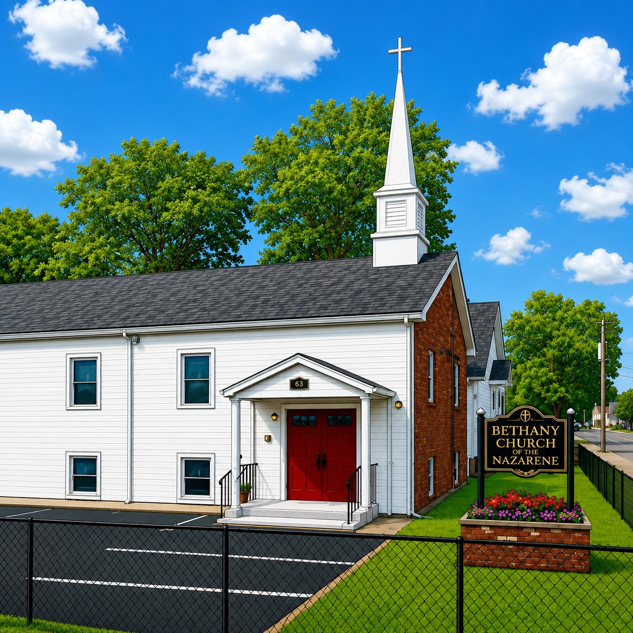 Bethany Church of the Nazarene entrance